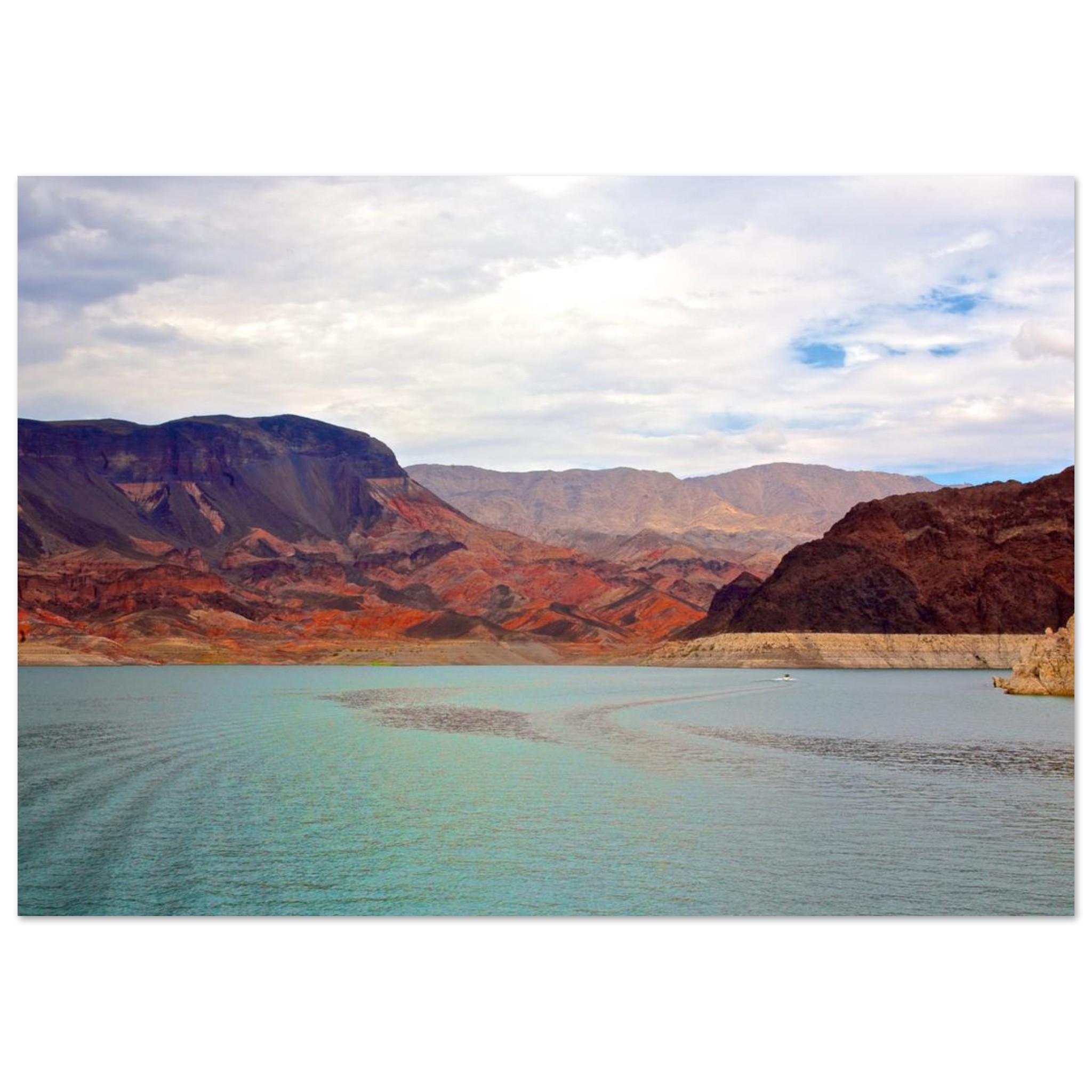 Echoes of the Canyon – Lake Mead – Aluminium Print