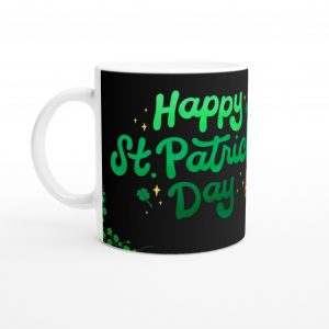 St. Patrick’s Day Bodybuilder Mug – Muscular Male Physique Coffee Cup | Fitness Gift for Him or Her, Gym & Muscle Fans (11oz)